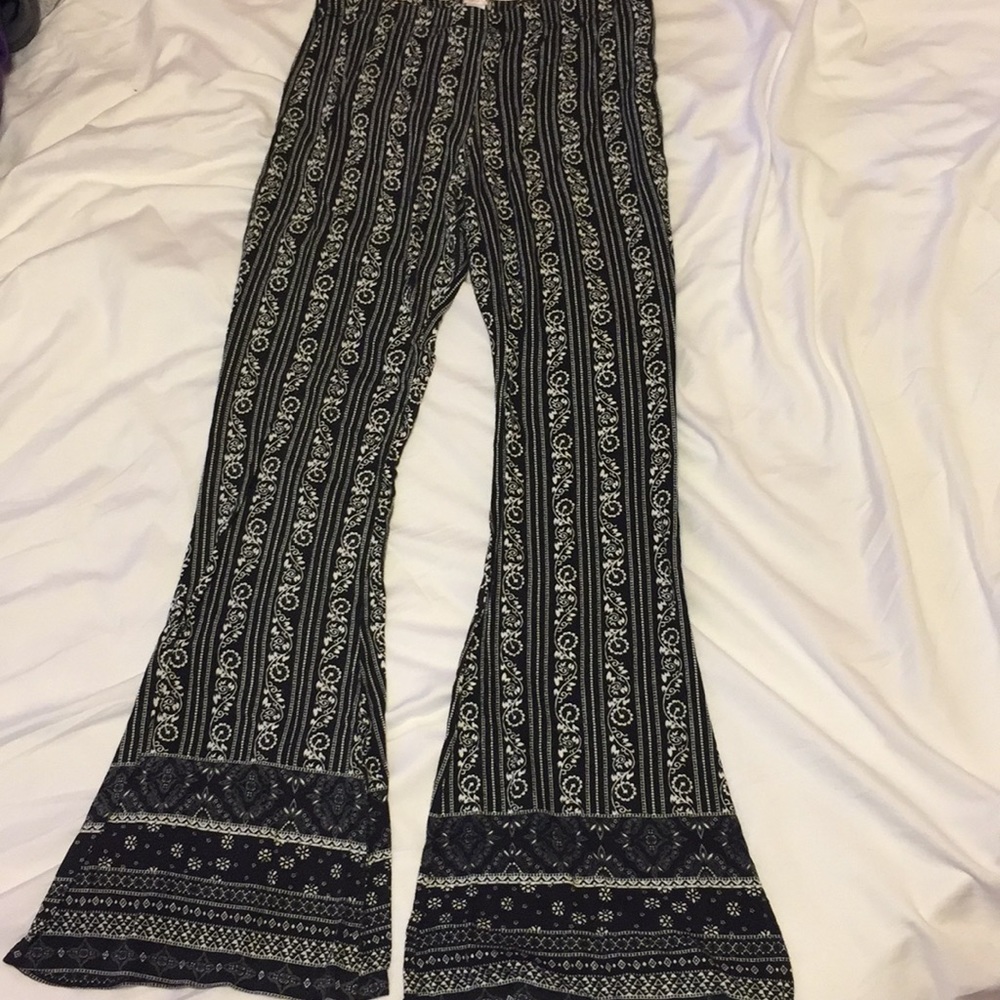 Flare bottom pants